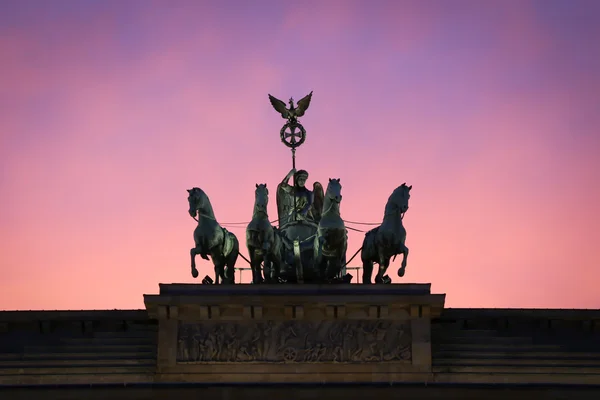 Brandeburger tor, Berlín — Stock fotografie