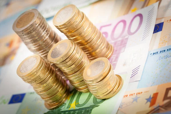 Dinero euro — Foto de Stock