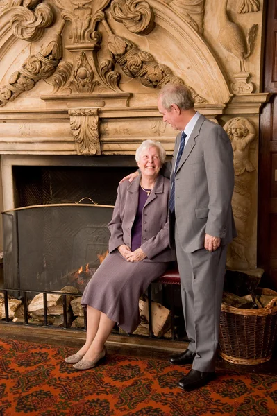 Older couple portrait — Stock Photo, Image