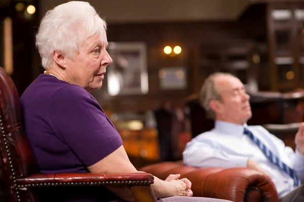 Group of happy older friends — Stock Photo, Image