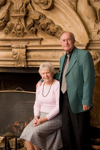 Older couple portrait — Stock Photo, Image