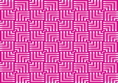 Soyut geometrik vektör kusursuz desen. Çizgiyi aşmak arka planı kareler. Üst üste binmiş. Kumaş, çizgi, duvar kağıdı, tekstil için basit tasarım