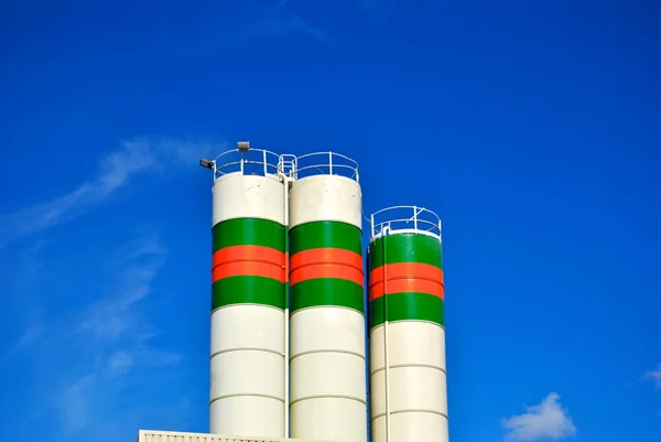 Silos de — Fotografia de Stock