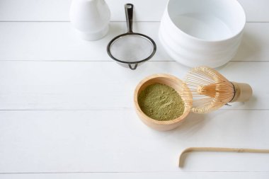 Matcha Green Tea için Ekipman