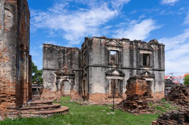 Wichayen Evi. Eski Rönesans tarzı Lop Buri, Tayland
