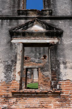 Wichayen Evi. Eski Rönesans tarzı Lop Buri, Tayland
