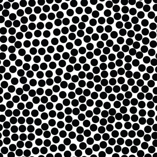 yinelenen desen: siyah beyaz zemin üzerine kaotik daireler