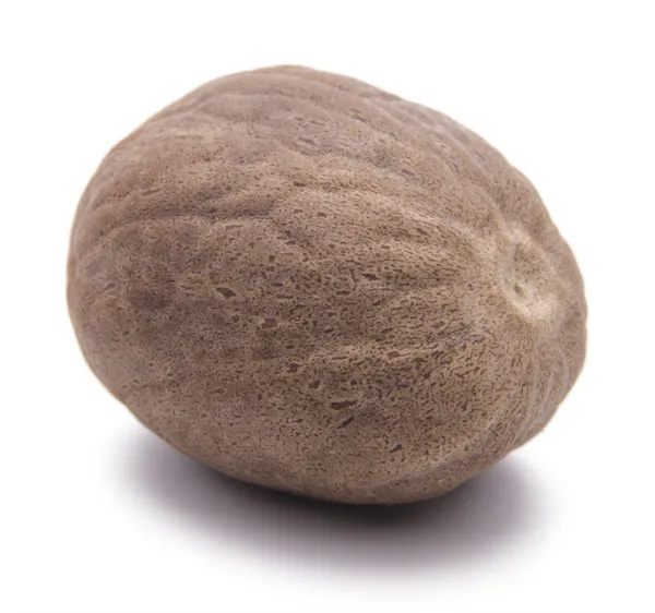 beyaz zemin üzerine Hindistan cevizi