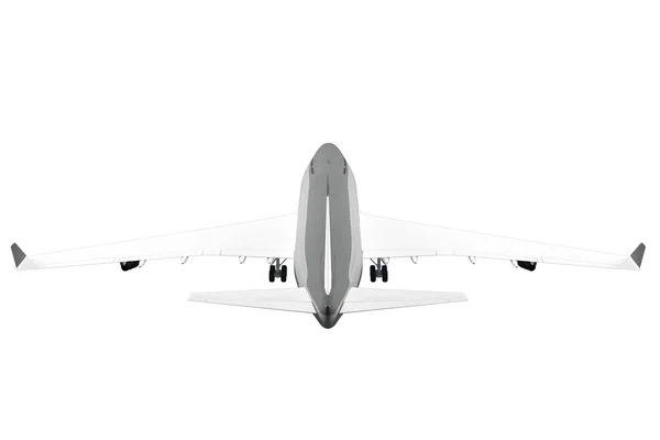 Passenger airplane isolated on white background — Stock Photo, Image