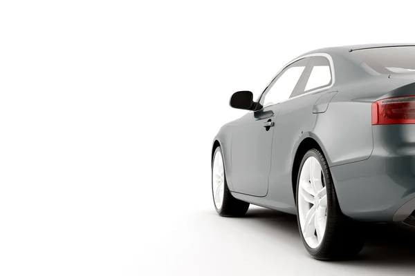 CG renderen van generieke luxe coupe auto — Stockfoto