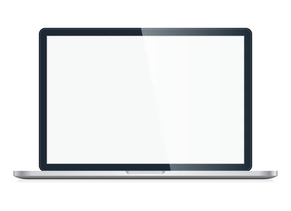 Vector Laptop isolado no fundo branco —  Vetores de Stock