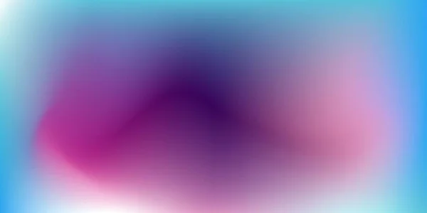 Modèle Conception Bleu Dégradé Avec Effet Flou Pour Application Mobile — Image vectorielle