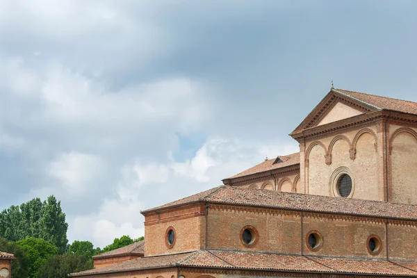 The monumental graveyard of Ferrara city — Stock Photo, Image