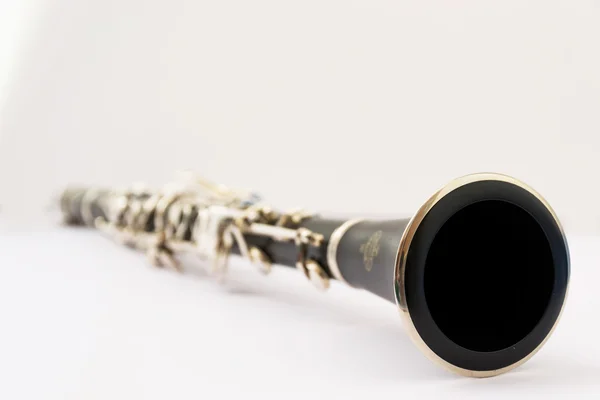 Natureza morta de um clarinete — Fotografia de Stock