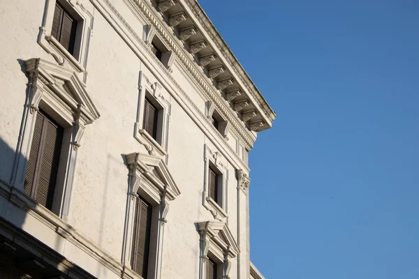 Architecture of renaissance in Ferrara — Stock Photo, Image