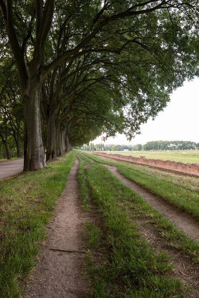 De Muren van Ferrara (in het Italiaans Le Mura) in Italië — Stockfoto