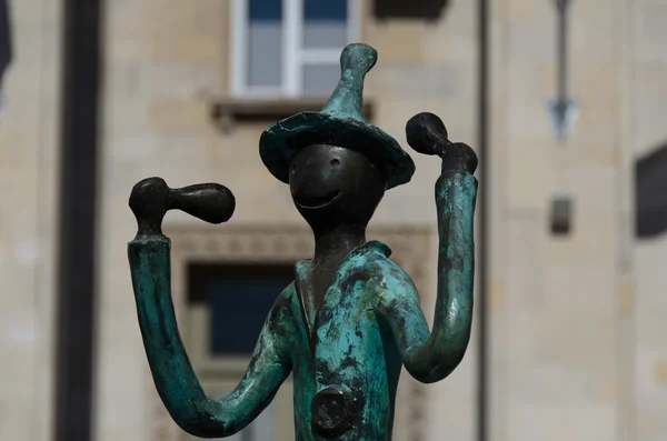 Estatuas de 21 Músicos frente al Edificio Administrativo —  Fotos de Stock