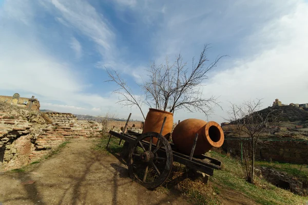 Kvevri - Ceramiche georgiane — Foto Stock