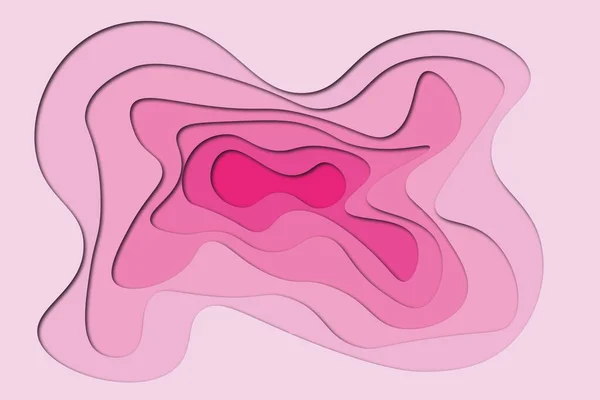 Pink Paper Abstract Background Brith Curve — 图库照片