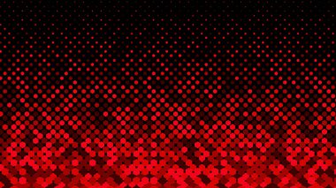 red geometric pattern, seamless wallpaper
