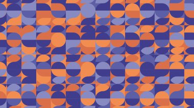 retro pattern, geometric colorful abstract