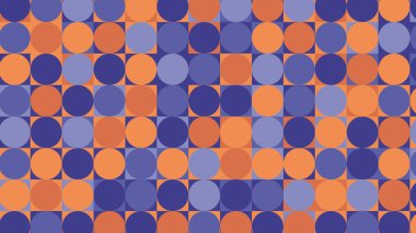 retro pattern, geometric colorful abstract