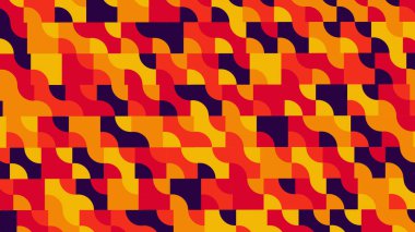 retro pattern, geometric colorful abstract 