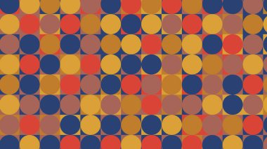 retro pattern, geometric colorful abstract 