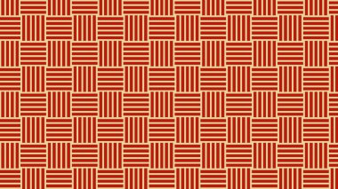 red geometric pattern, seamless wallpaper
