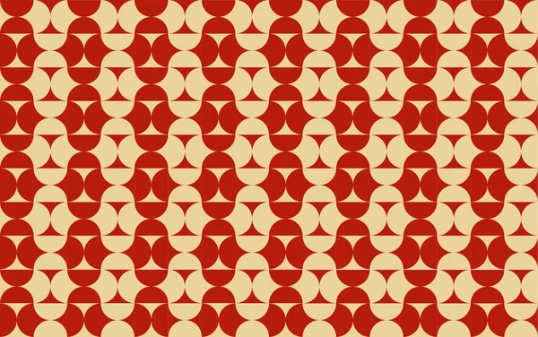 Red Geometric Pattern Seamless Wallpaper — Stock Fotó