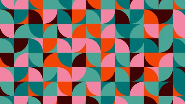 Colorful Geometric Pattern Seamless Wallpaper — ストック写真