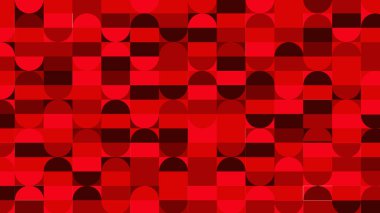 red geometric pattern, seamless wallpaper