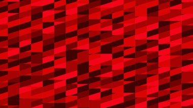 red geometric pattern, seamless wallpaper