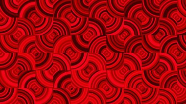 red geometric pattern, seamless wallpaper