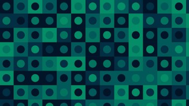 blue and gree geometric pattern, seamless wallpaper for fabric