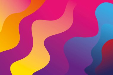  Renkli arka plan eğrileri ile