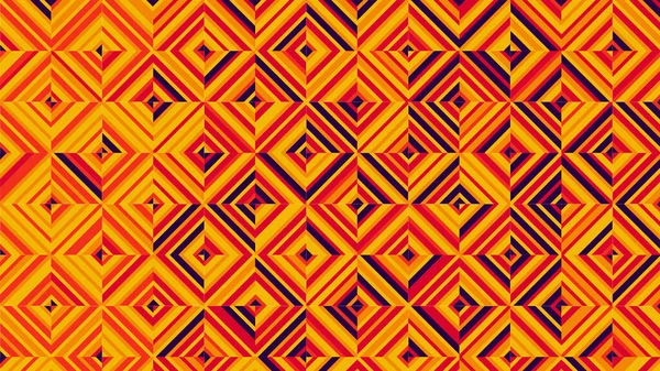 red and orange geometric pattern, seamless wallpaper