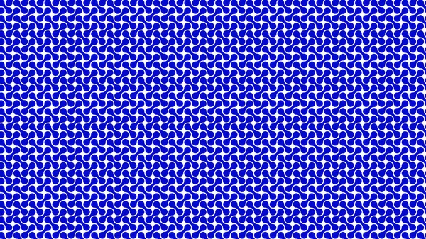 Blue Beige Geometric Pattern Seamless Wallpaper — Stockfoto