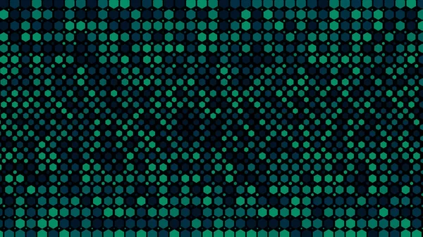 Blue Green Geometric Pattern Seamless Wallpaper — Stock fotografie