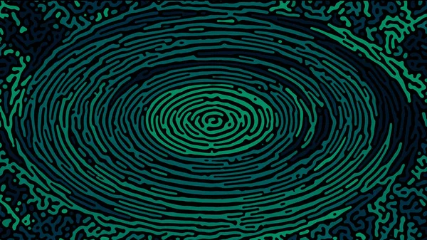 Blue Green Geometric Pattern Seamless Wallpaper — Zdjęcie stockowe