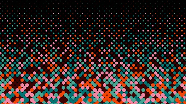 Pink Blue Geometric Pattern Seamless Wallpaper — 图库照片