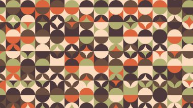 brown beige geometric pattern, seamless wallpaper for fabric, tile, tablecloth