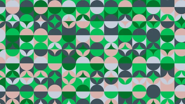 Green Grey Geometric Pattern Seamless Wallpaper Fabric Tile Tablecloth — Zdjęcie stockowe