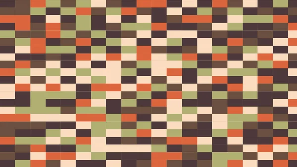 Brown Beige Geometric Pattern Seamless Wallpaper Fabric Tile Tablecloth — 图库照片
