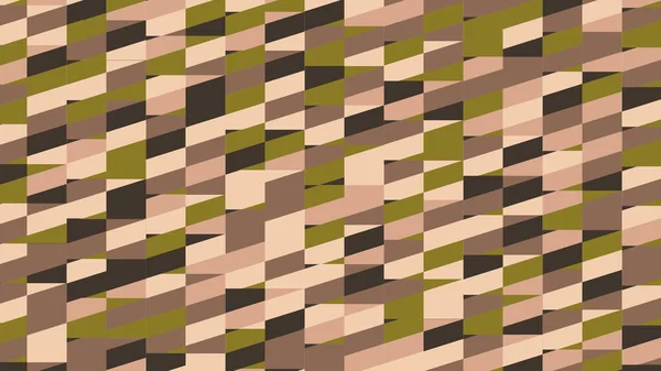 Green Olive Brown Beige Geometric Pattern Seamless Wallpaper Fabric Tile — Foto Stock