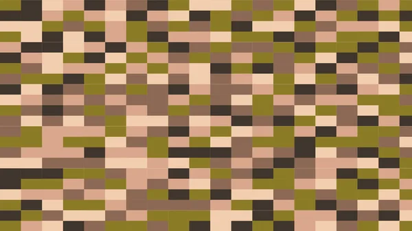 Green Olive Brown Beige Geometric Pattern Seamless Wallpaper Fabric Tile — Stockfoto