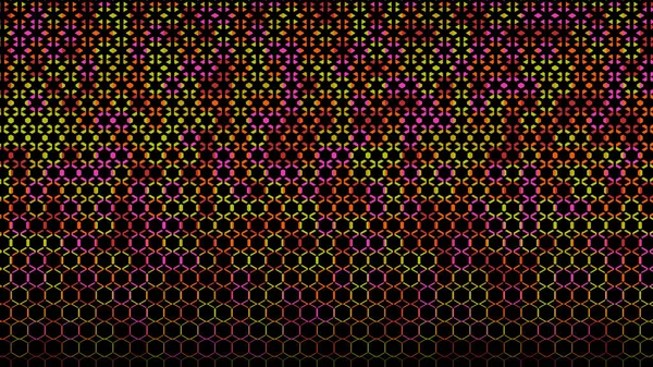 green, pink and yellow geometric pattern, seamless wallpaper for fabric, tile and tablecloth