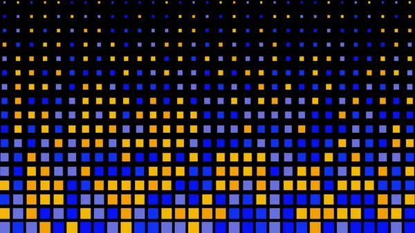 Blue Yellow Geometric Pattern Seamless Wallpaper Fabric Tila Tablecloth Color — Stok fotoğraf