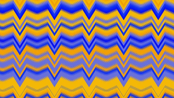 Blue Yellow Geometric Pattern Seamless Wallpaper Fabric Tila Tablecloth Color — 스톡 사진