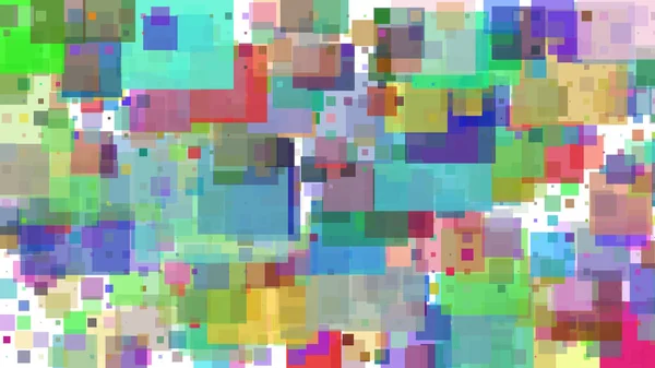 Cube Square Colorful Backgraund Wallpaper Fabric — Stockfoto